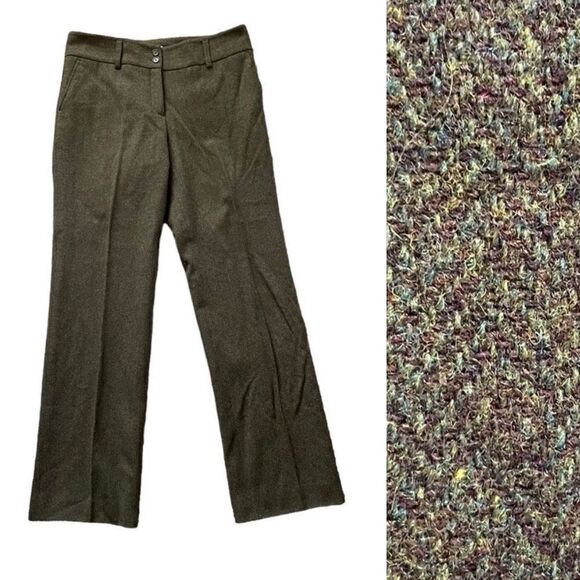 SCHNEIDERS OF SALZBURG Wool Pants Green Size 33x32 - Picture 1 of 13